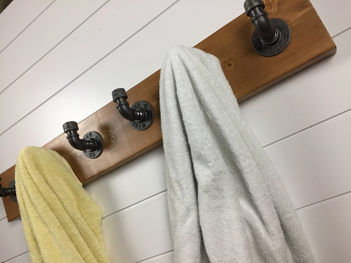 Farmhouse Towel Hooks farmhouse bathroom decor towel rack Etsy