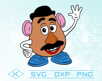 Potato Head Clipart Etsy