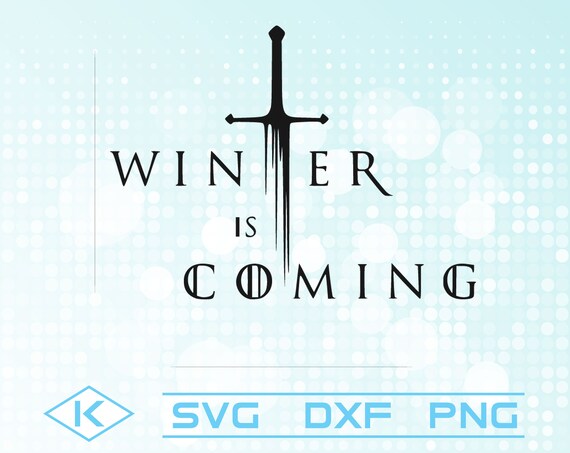 Download Got Winter Is Coming Jb Svg Clipart Silhouette And Cutfiles Etsy