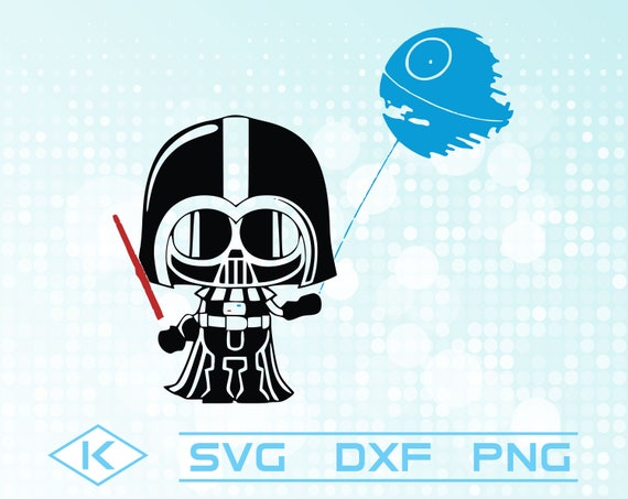 Baby Boy Vader Svg Clipart Silhouette And Cutfiles Etsy