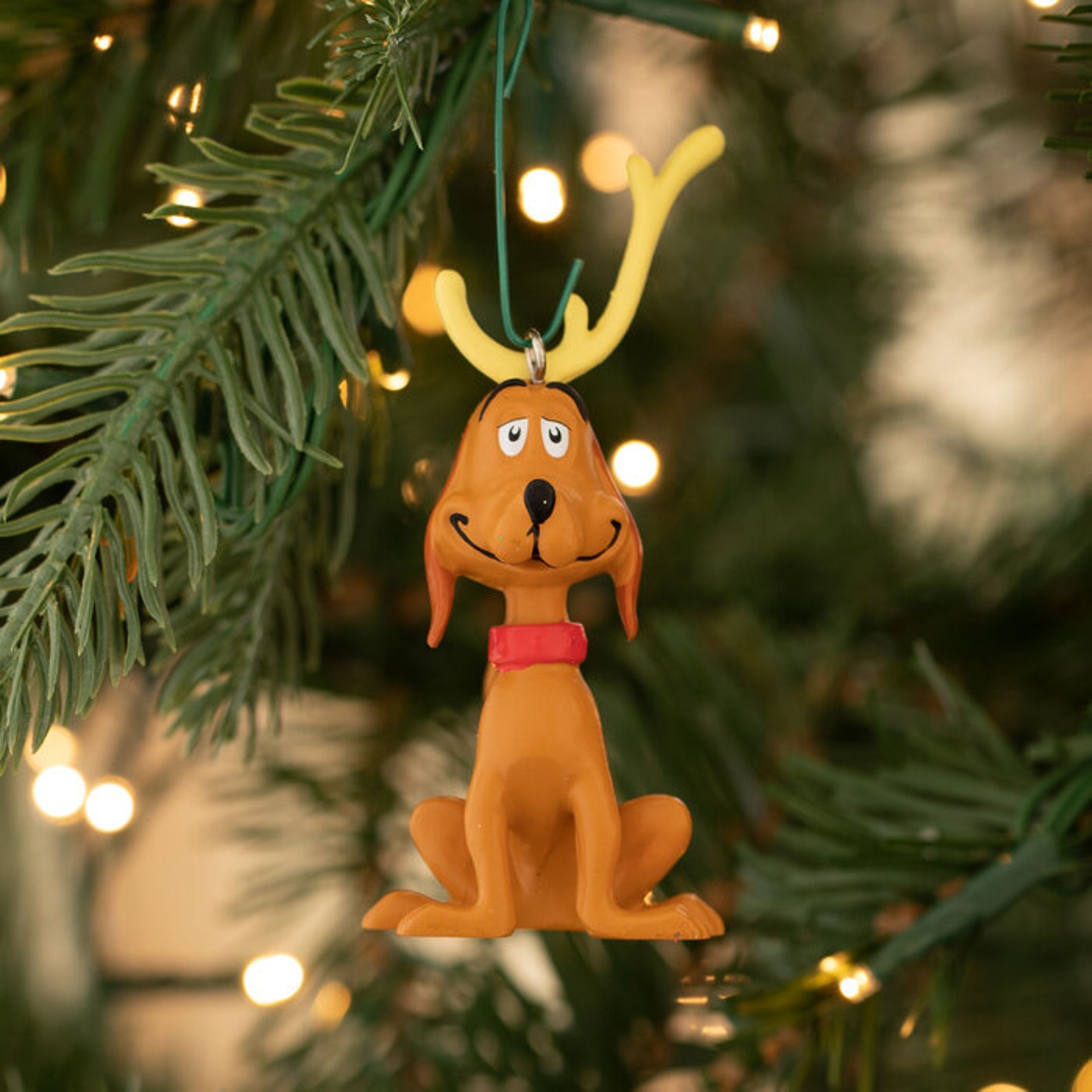 The Grinch MAX the Dog Christmas Tree Ornament Great Gift Idea Etsy