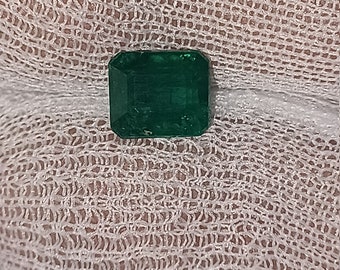 Beautiful Rich Green 2.3ct. Emerald from Afghanistan with Great Clarity