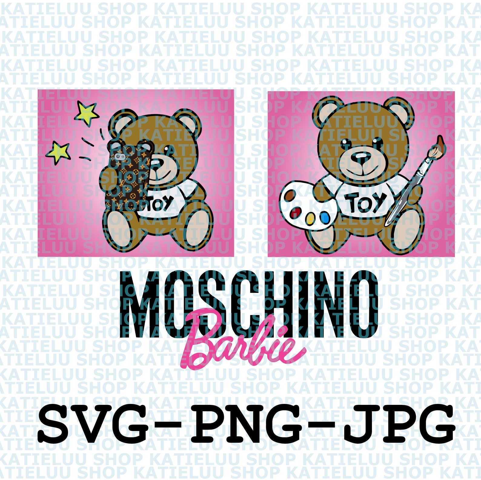 Moschino Logos Svg Moschino Svg Moschino Brand Moschino Etsy