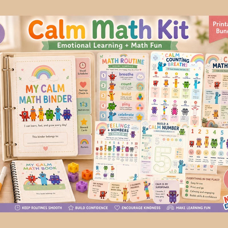 Adhd Maths Worksheet - Etsy UK