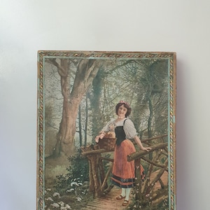 Beautiful antique French puzzle | 3 pieces | Reutlinger Paris | 1910&#39;s