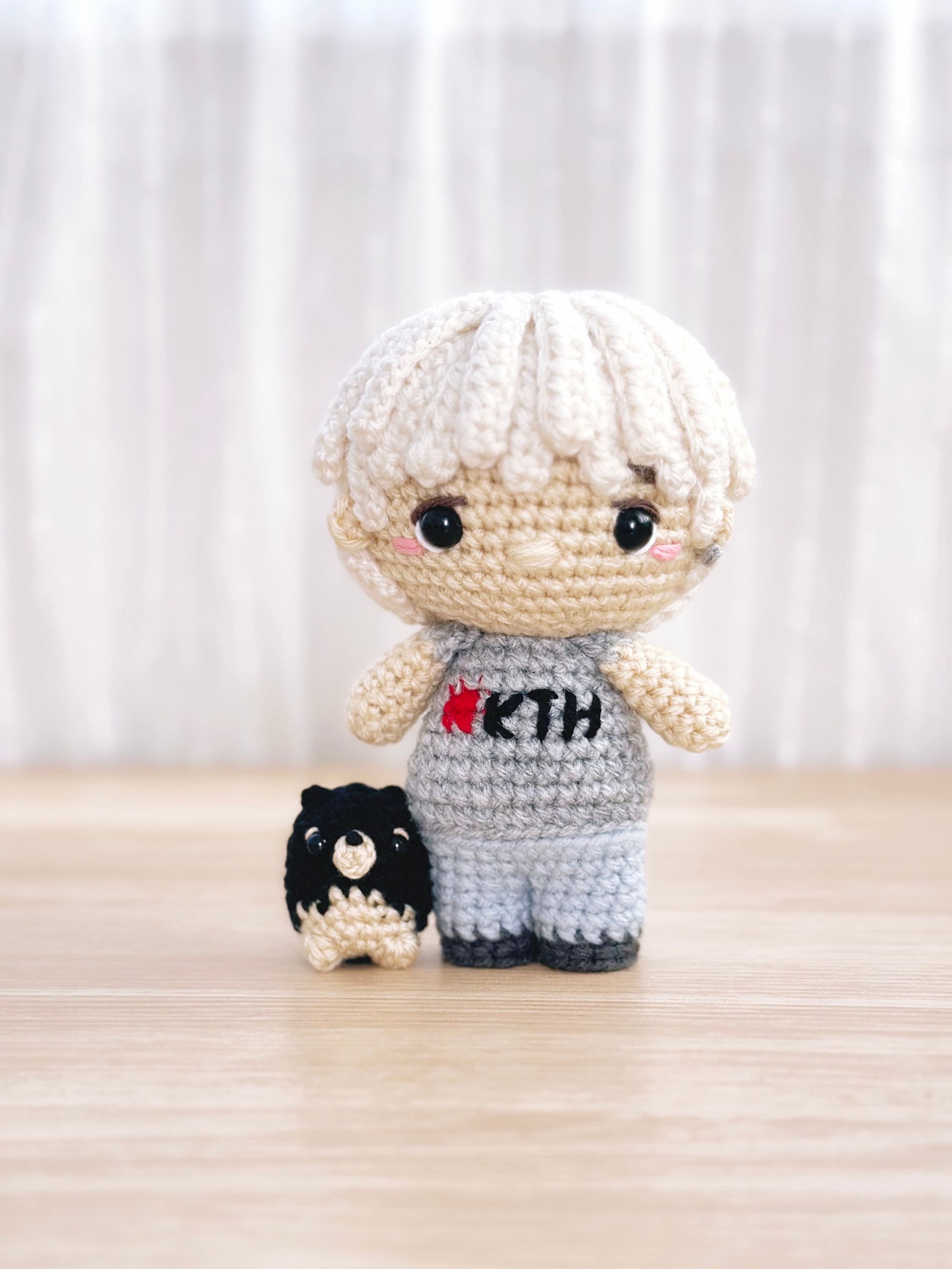 Crochet BTS V 'slow Dancing' Yeontan Debut Figure/doll - Etsy