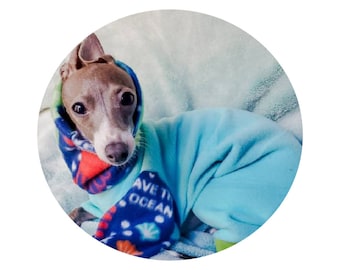 Comfy Custom Italian Greyhound Pattern PJS