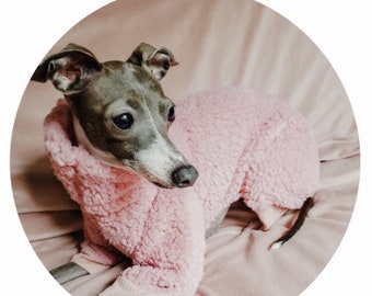 Custom Faux Sherpa Italian Greyhound Outfits