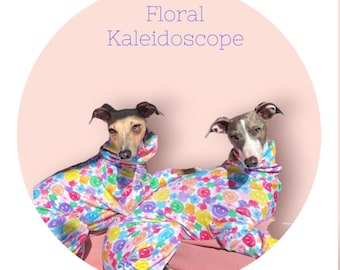 Op maat gemaakte Italiaanse windhond katoengebreide pyjama