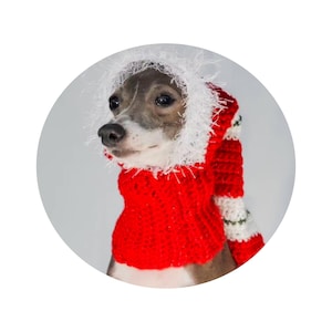Gorro navideño con redecilla