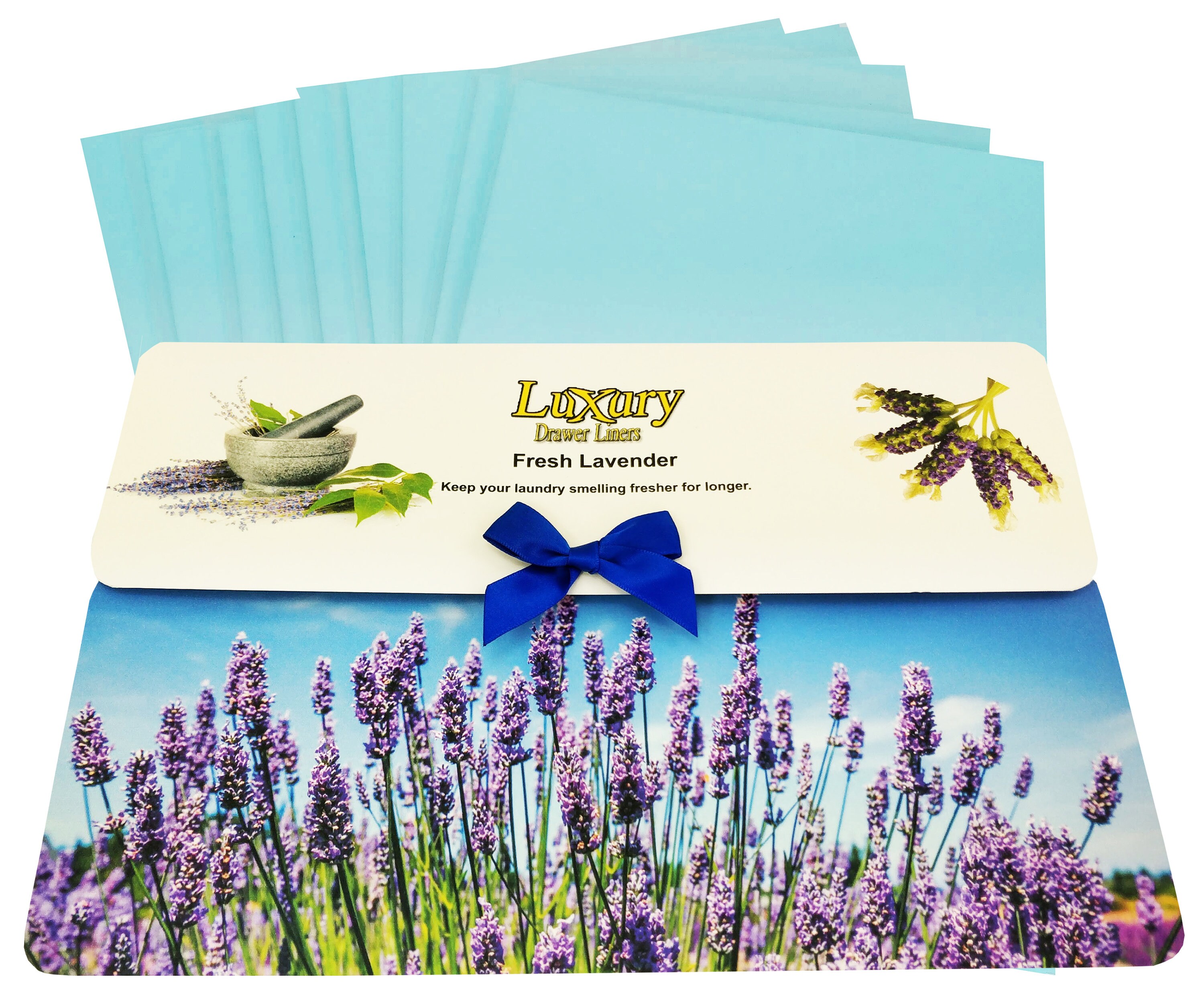 Fresh Lavender Luxury Scented Drawer Liners 120gsm Ideal Gift Etsy