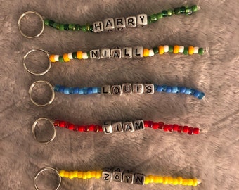 One Direction Member Keychains