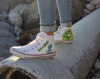 rick and morty converse