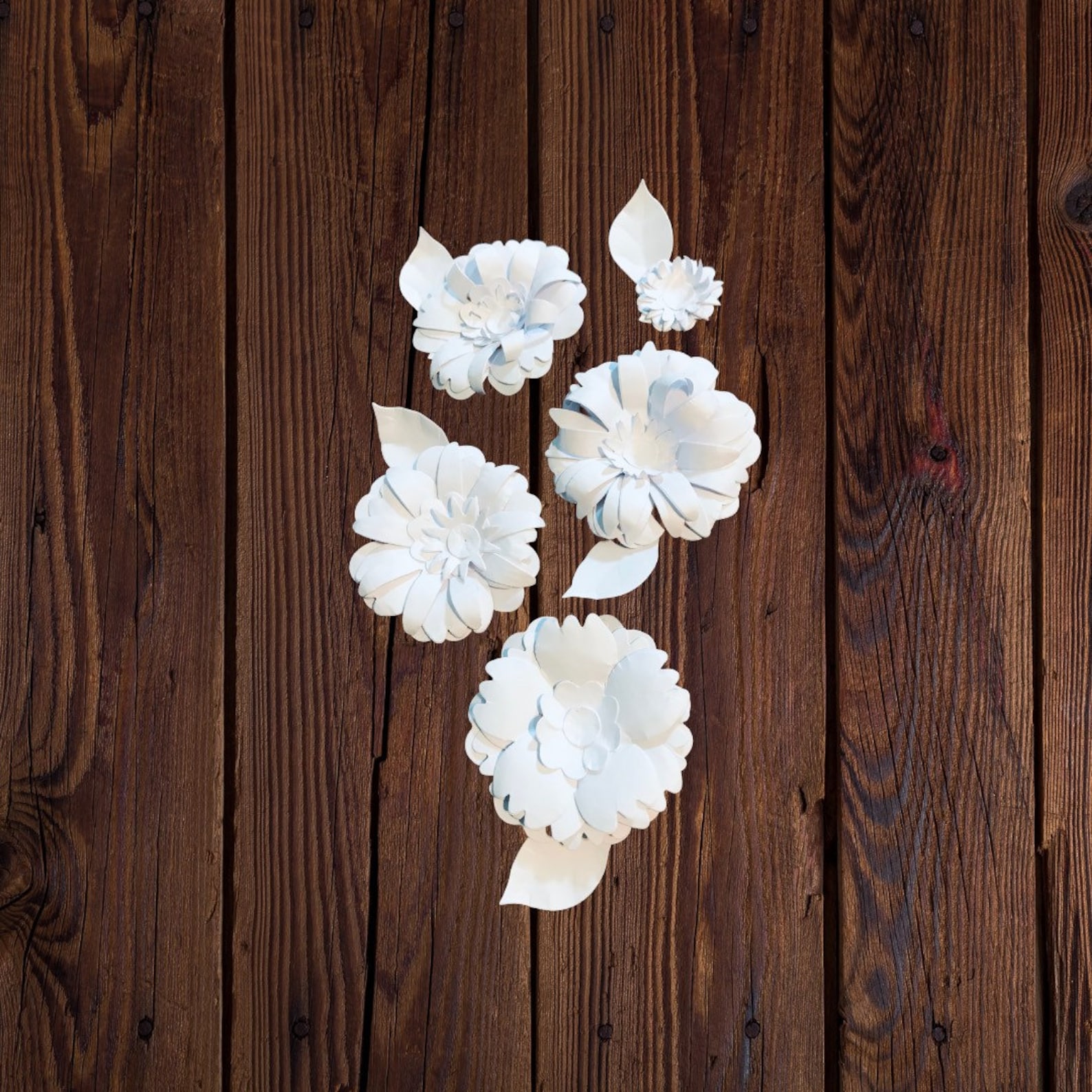 Paper Flowers Craft Kit DIY Paper Flowers Kit Kids Arts And Etsy