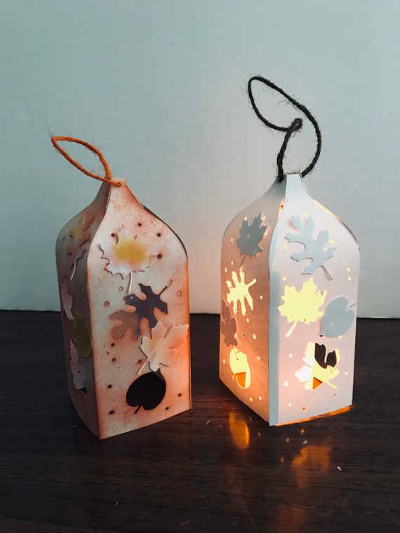 DIY Paper Lantern Kit,paper Crafts for Adults,arts and Crafts for Kids,gift  Idea for Girls, DIY Kit With Tutorial,mini Lantern Home Decor 