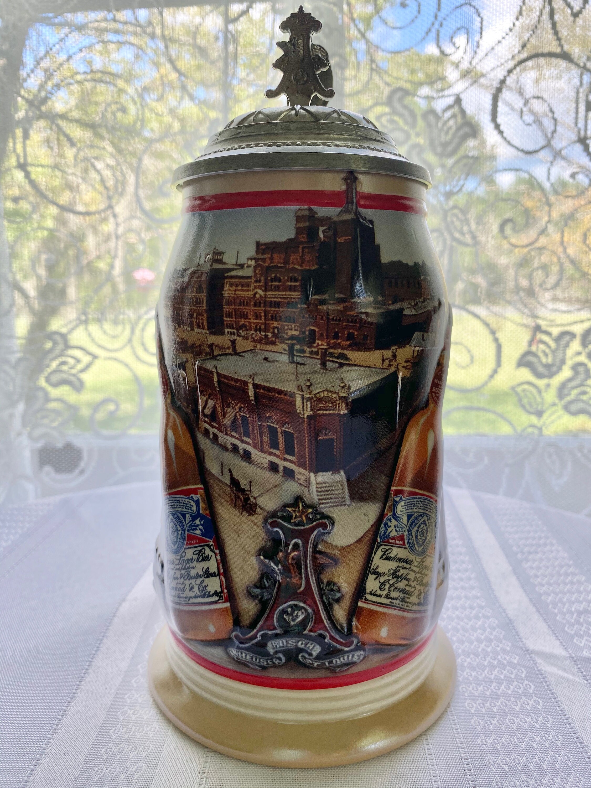 Vintage Budweiser Collectors Club 1999 Membership Stein Etsy