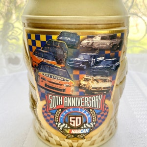 Vintage 50th Anniversary Nascar 1948 - 1998 Stein 3D Effect