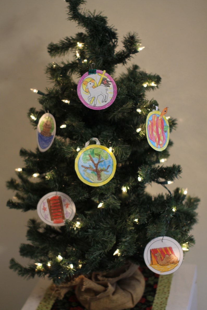Jesse Tree PATTERN Download Family Package - Etsy