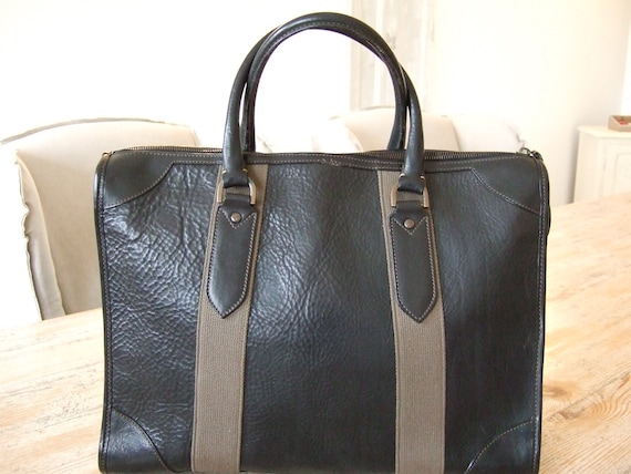 MULBERRY Vintage Heavy Duty Shopper business Bag Etsy