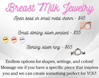Breast Milk Jewelry Shipping Kit