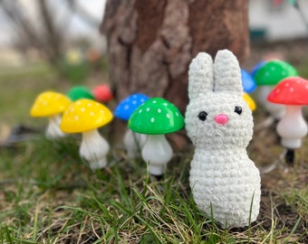 Marshmallow Peep Amigurami Stuffy