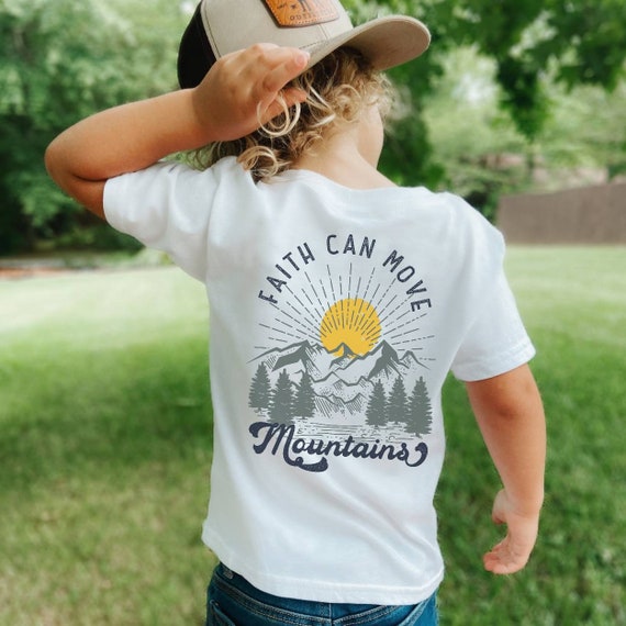 Faith Can Move Mountains Shirt Bible Verse Tee Faith Can Move Mountains Shirt Bible Verse Tee