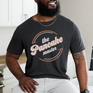 Pancake Maker Fathers Day Shirt, Funny Dad Pancake Tshirt, Pancake Master Gift for Dad, Gift for Father, Step-Father Gift