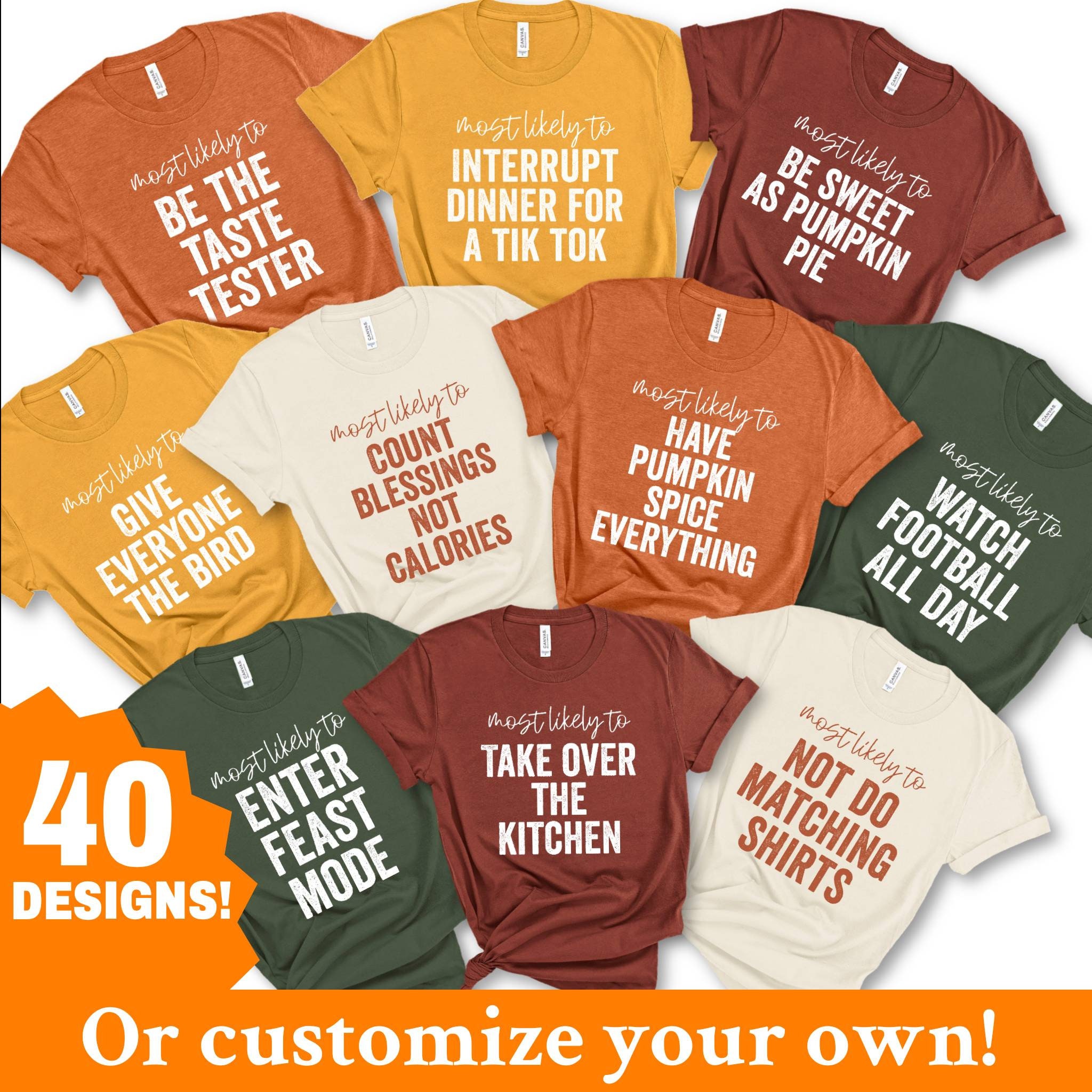 Group Thanksgiving Shirts | lupon.gov.ph