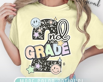 Second Grade Composition Notebook Teacher Shirt, 2nd Grade Tee, First Day of School Matching TShirt, New Teacher Gift, Squad Team, Last Day