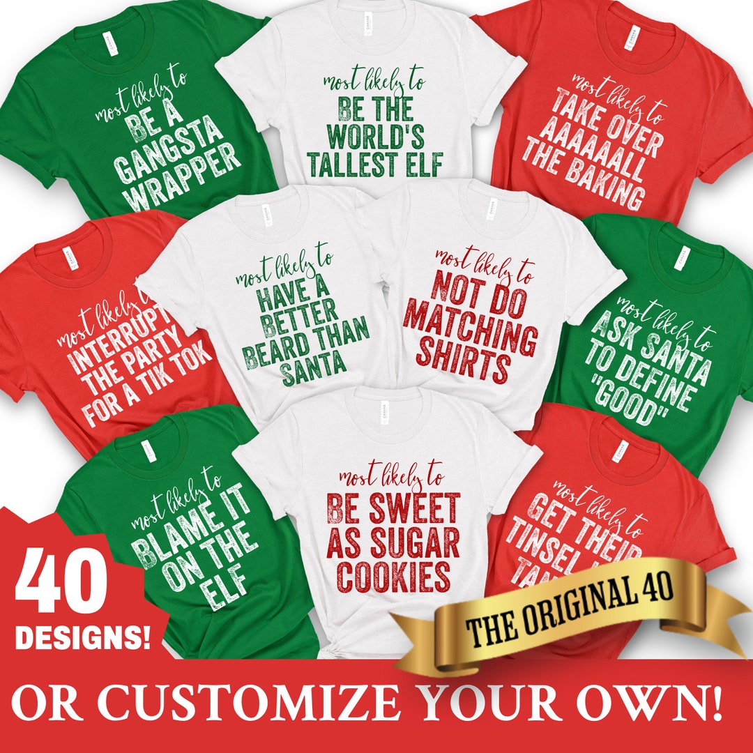 christmas most likely shirts