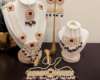 Luxury Pakistani Bridal/Nikkah/Baraat/Walima Jewelry Set