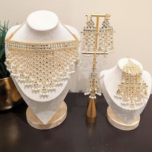 Luxury Indian/Pakistani Bridal/Nikkah/Baraat/Walima Jewelry Set