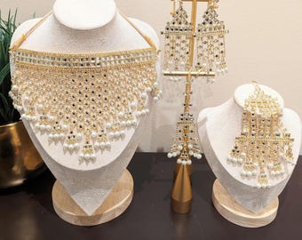 Luxury Indian/Pakistani Bridal/Nikkah/Baraat/Walima Jewelry Set