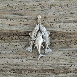 Texas Fish Slam Stringer Pendant - 716