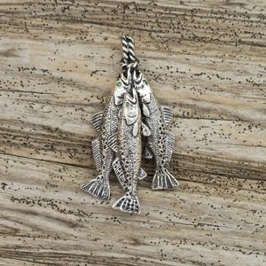 Trout and Redfish Stringer Pendant - 711