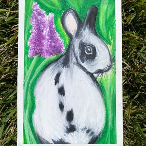 Benjamin the Bunny, Bunnies Art PRINT - Whimsical Rabbit Art ...
