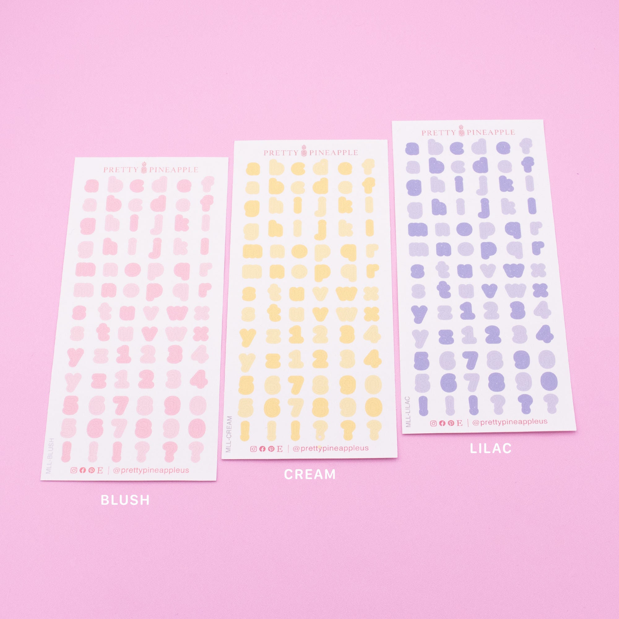 Pastel Aesthetic Korean Letter Stickers, Decoration Alphabet Stickers, Kpop  Deco Stickers for Polco 