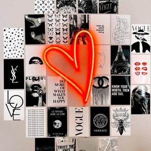 The Black and White Print Pack, Wall Collage Kit, Teen Bedroom, Dorm Room, VSCO, Collage, CaliPrintsByKara, Photo Collage, Posters