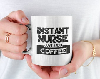 Taza de enfermera divertida