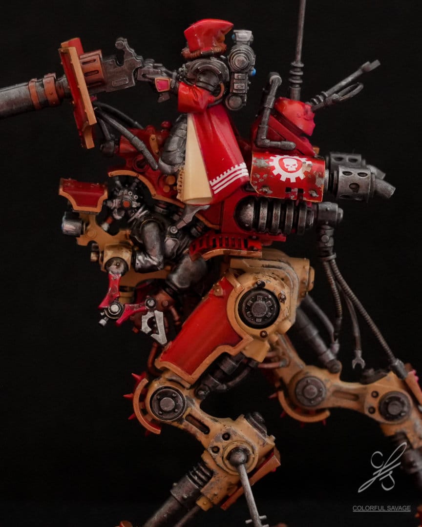 Warhammer 40.000 Adeptus Mechanicus Ironstrider – Bausatz 80 Teile, 28 Mm