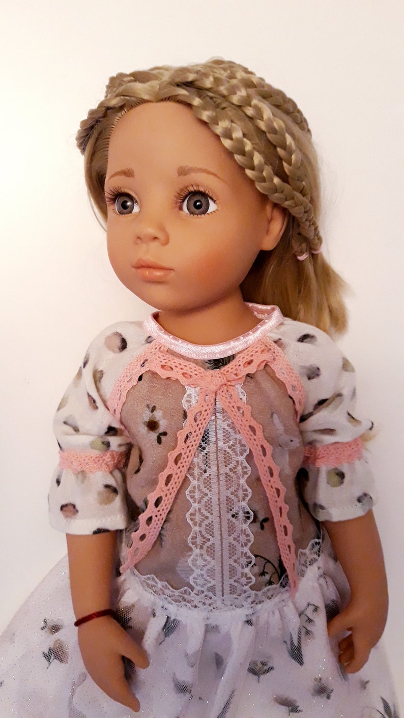 Handmade outfits for photo dolls Gotz, dress for doll, 18-19 inch dolls, Gotz Doll, Kidz and Cats Doll, Doll Clothes image 5
