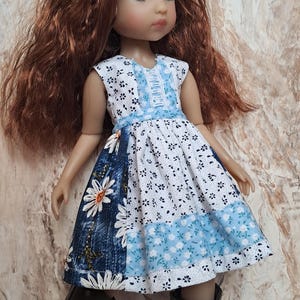 Handmade dress for Ruby red dolls