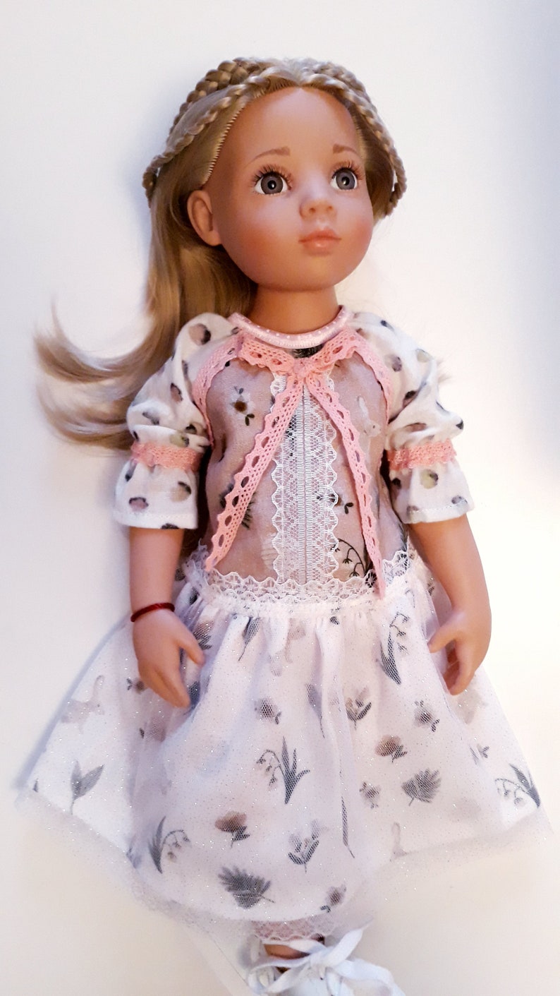 Handmade outfits for photo dolls Gotz, dress for doll, 18-19 inch dolls, Gotz Doll, Kidz and Cats Doll, Doll Clothes image 1