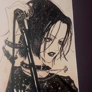 Nana Osaki Anime Art Print — Aesthetic Manga Wall Art, NANA Illustration Gift for Anime Fans, A5/A4/A3 Poster image 2