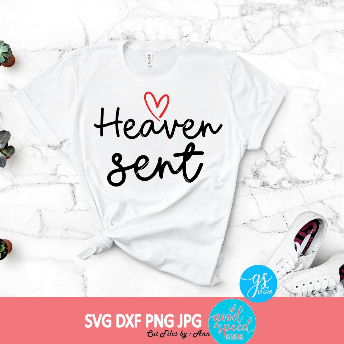 Heaven Sent Svg Christian Svg Scripture SVG Bible Verse Etsy