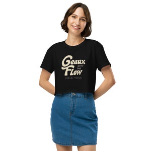 Geaux with the Flow Women’s crop top