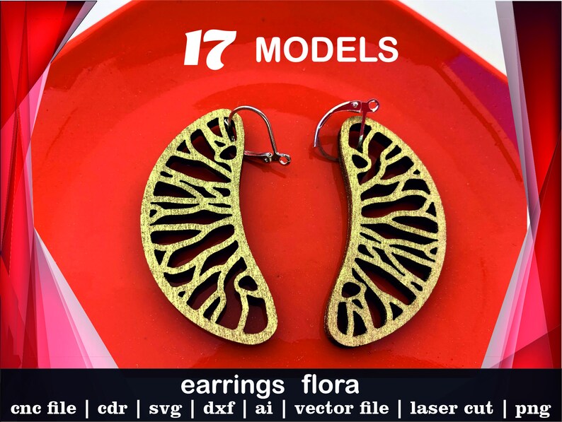 Download Svg Laser Earrings Mandala Earrings Earring Bundle Laser Cut 17 Models Earring Svg Cut Files Mega Bundle Bead Hanger Earrings Svg Sewing Fiber Crochet Safarni Org