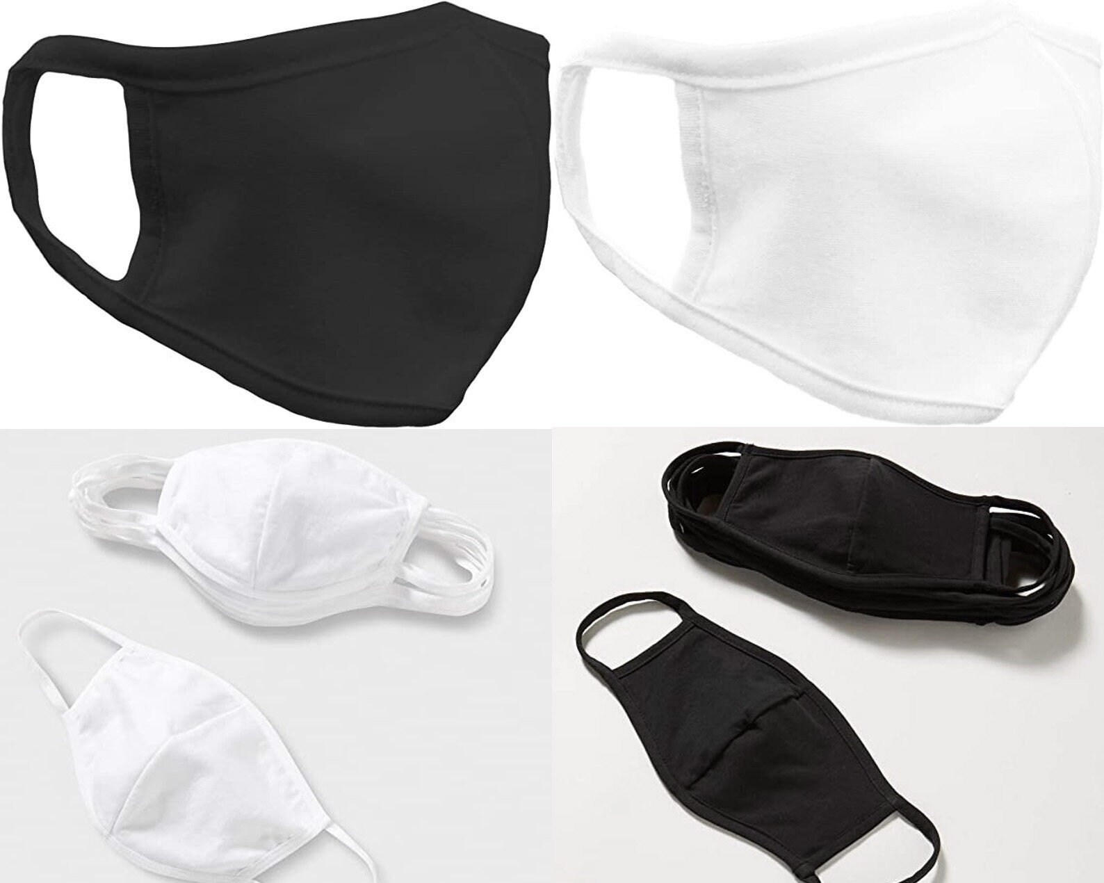 Unisex Cheap Double Layer FACE MASKS Mens Womens Reusable Etsy