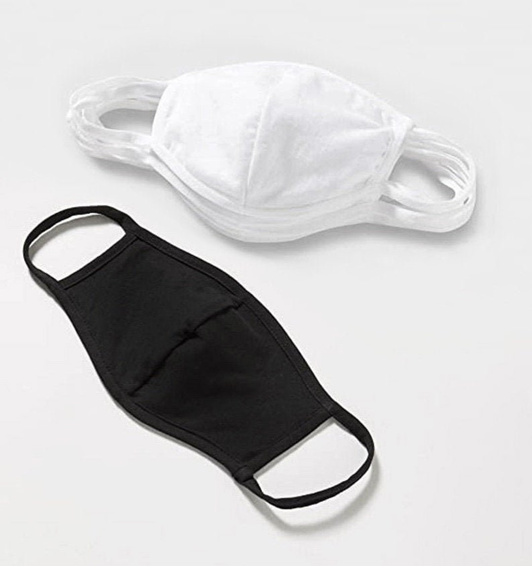 FACE MASKS MULTIPACK 5 Pack 10 Pack Unisex Reusable Etsy