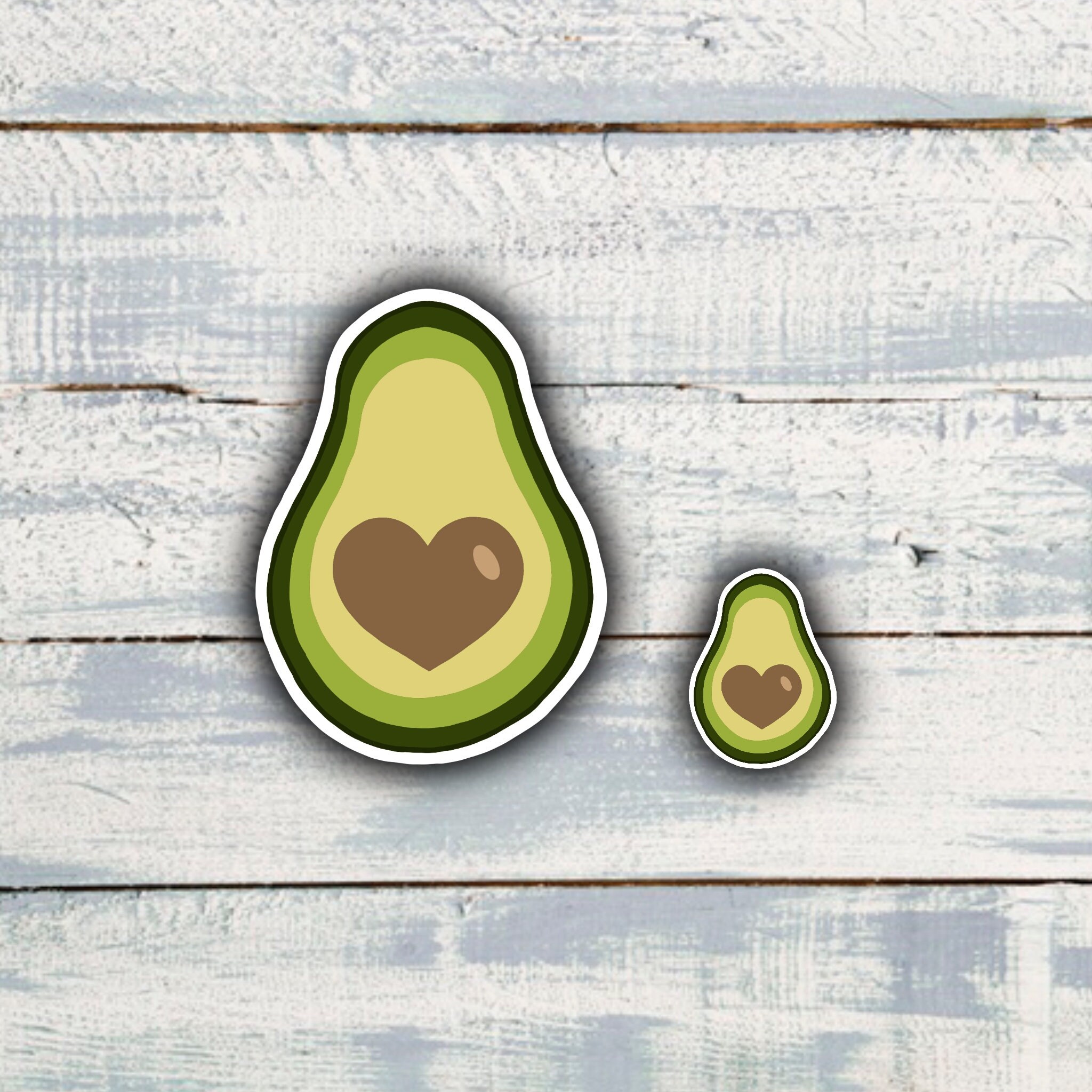 Best Seller Love Avocado Stickers Cute Stickers Avocados Etsy